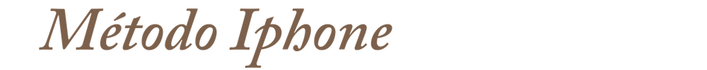 METODO IPHONE